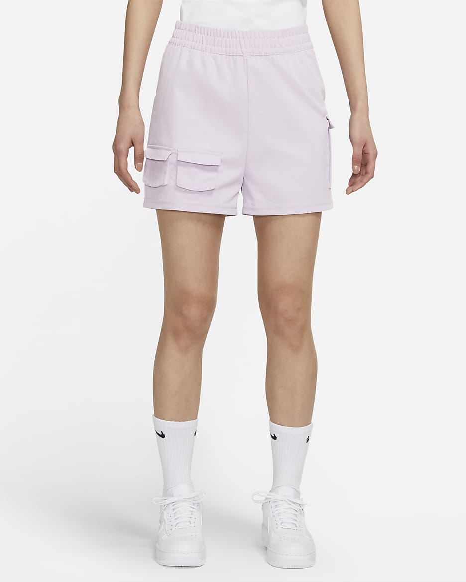 Nike Sportswear Swoosh Women's Cargo Shorts - Iced Lilac