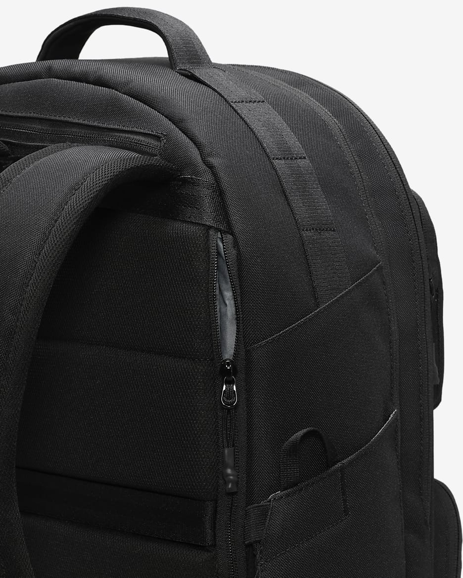 Nike Utility Power Rucksack (33 l) - Schwarz/Schwarz/Weiß