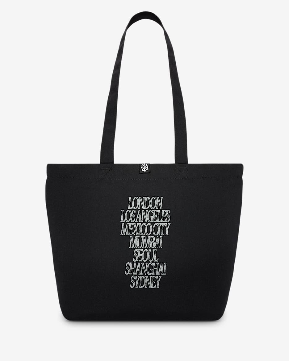 Nike Heritage 2.0 Tote Bag (22L) - Black/Reflective Silver/Metallic Silver