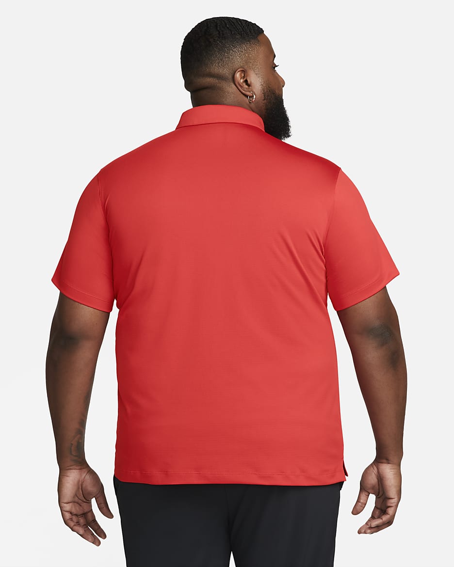 Polo de fútbol para hombre Nike - Rojo universitario/Negro/Blanco