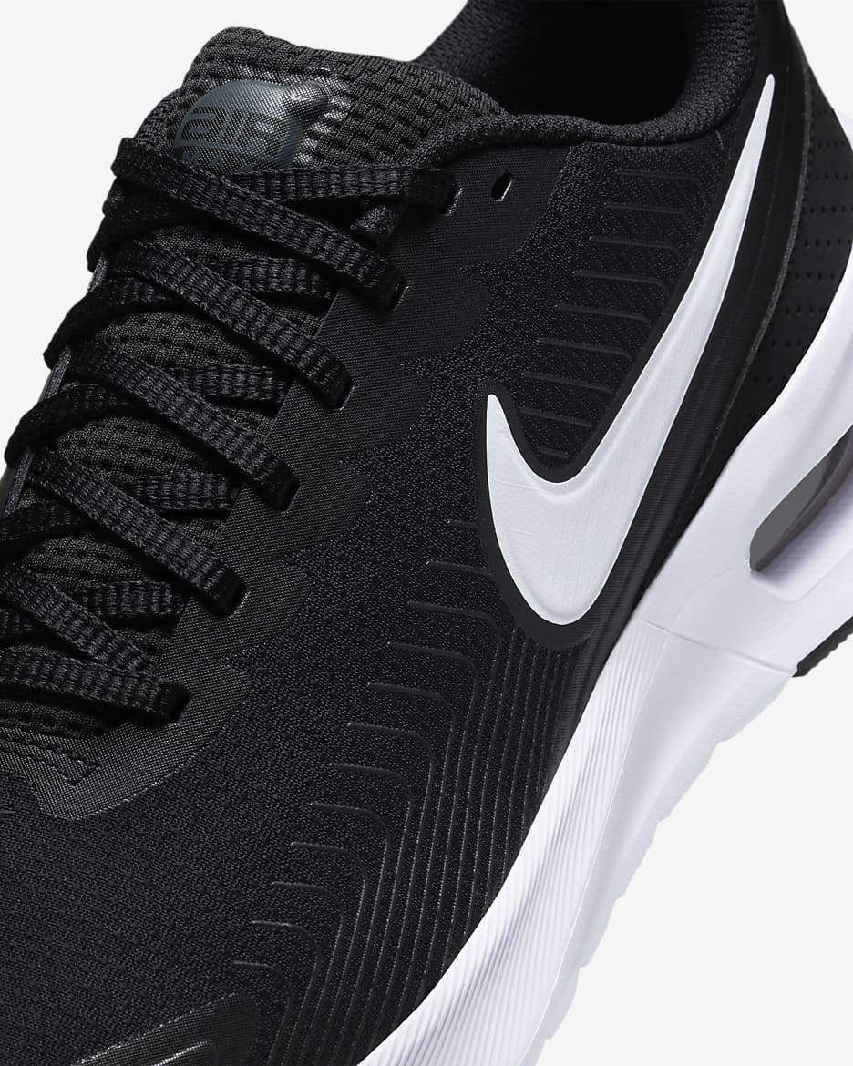 Nike Air Max Nuaxis Men's Shoes - Black/Black/White/White