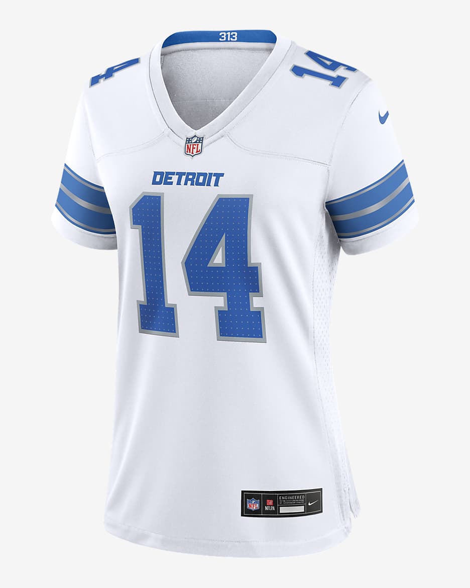 Amon-Ra St. Brown Detroit Lions Women's Nike NFL Game Football Jersey ...