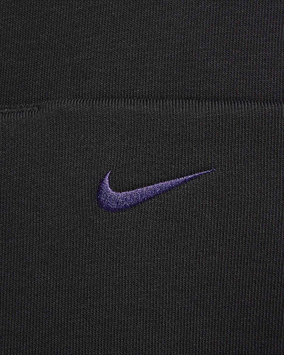 KB Nike Dri-FIT-pullover-basketballhættetrøje til mænd - sort/Field Purple