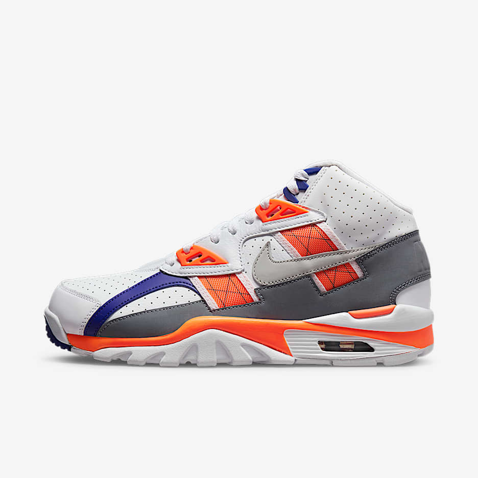 Calzado para hombre Nike Air Trainer SC High - Blanco/Tarta/Gris azulado/Gris zen claro