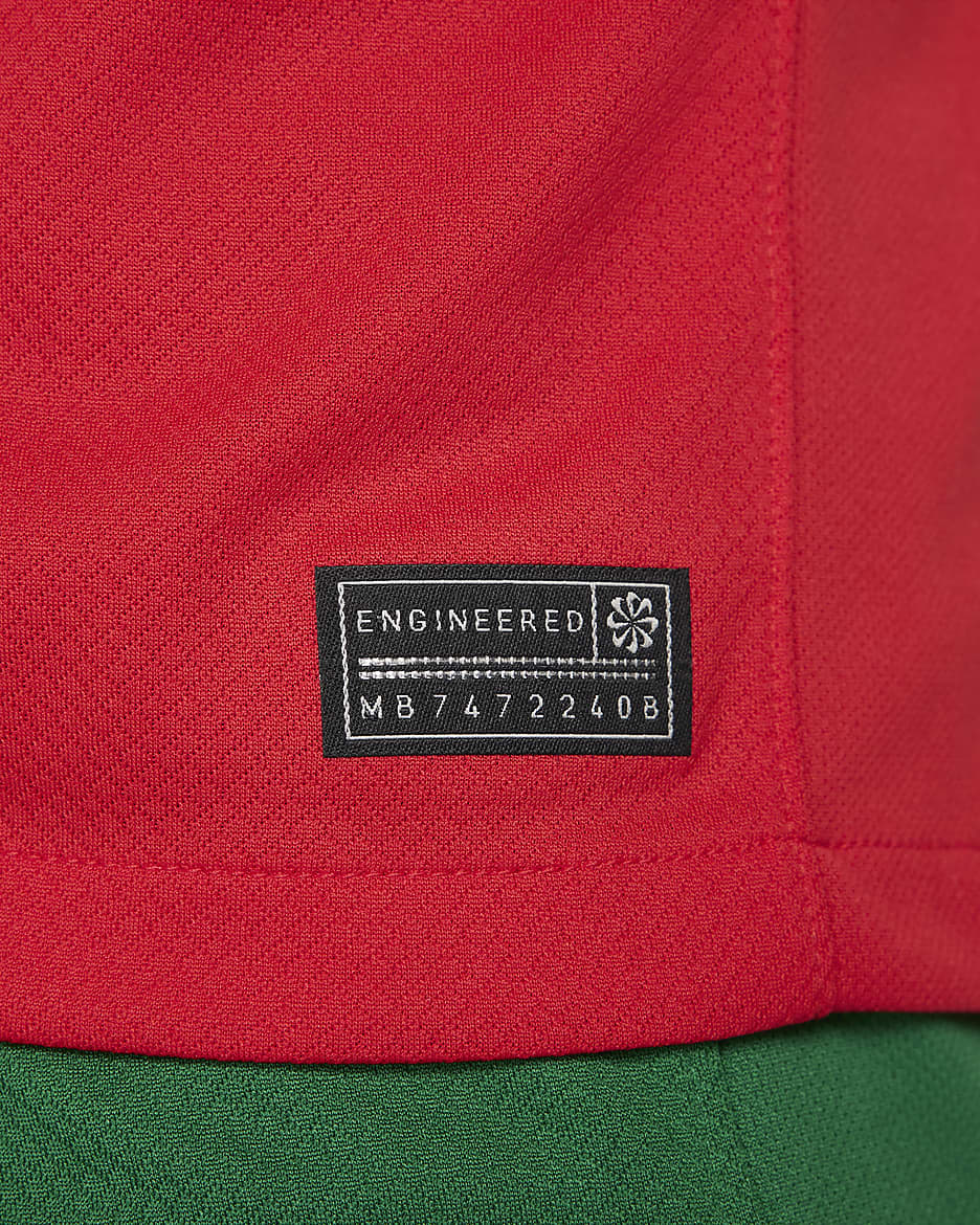 Portugal (Men's Team) 2024/25 Stadium Home Men's Nike Dri-FIT Football Replica Shirt - University Red/Pine Green/Pitch Blue/Sail