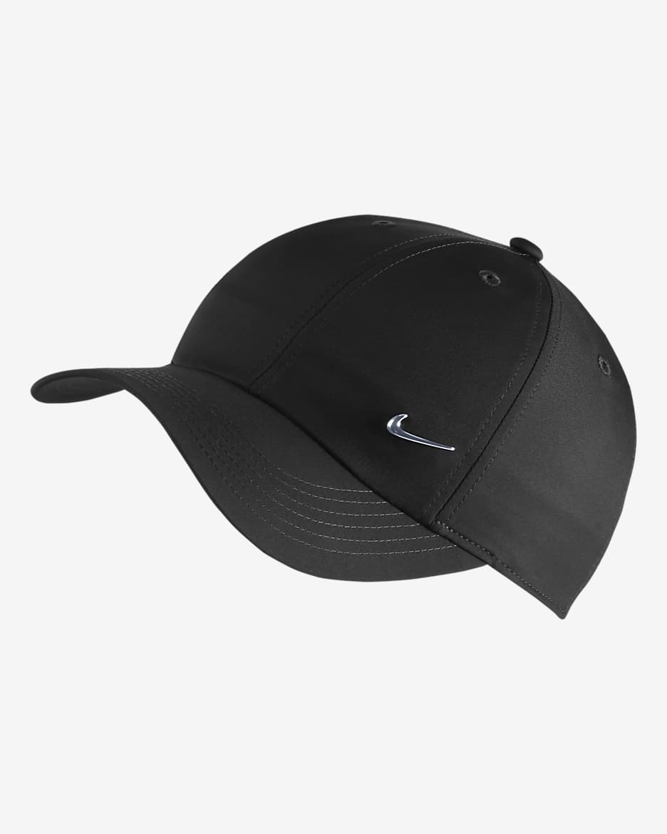 Nike Heritage86 Kids' Adjustable Hat - Black/Metallic Silver