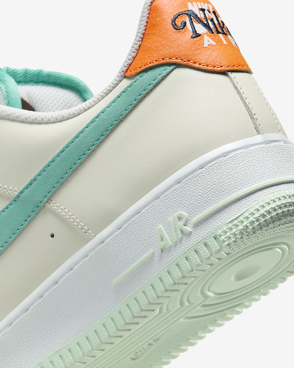 Nike Air Force 1 '07 Men's Shoes - Sail/White/Barely Green/Green Frost