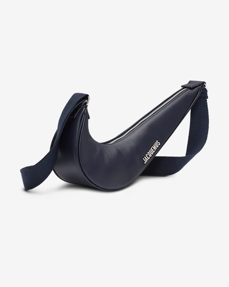 Nike x Jacquemus Le Swoosh Cross-Body Bag - Midnight Navy/Midnight Navy/Shiny Silver