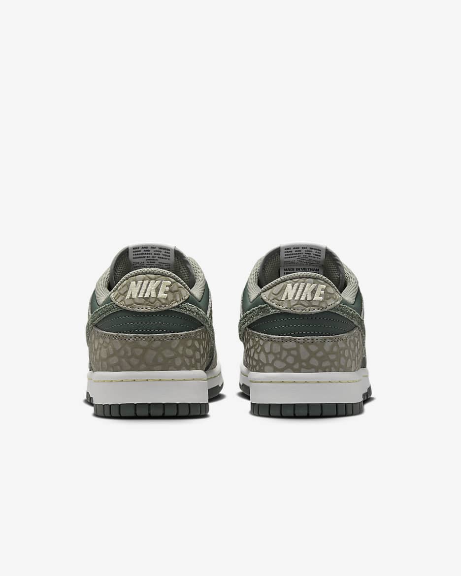 Calzado para hombre Nike Dunk Low Retro Premium - Estuco oscuro/Blanco cumbre/Alabastro/Verde vintage