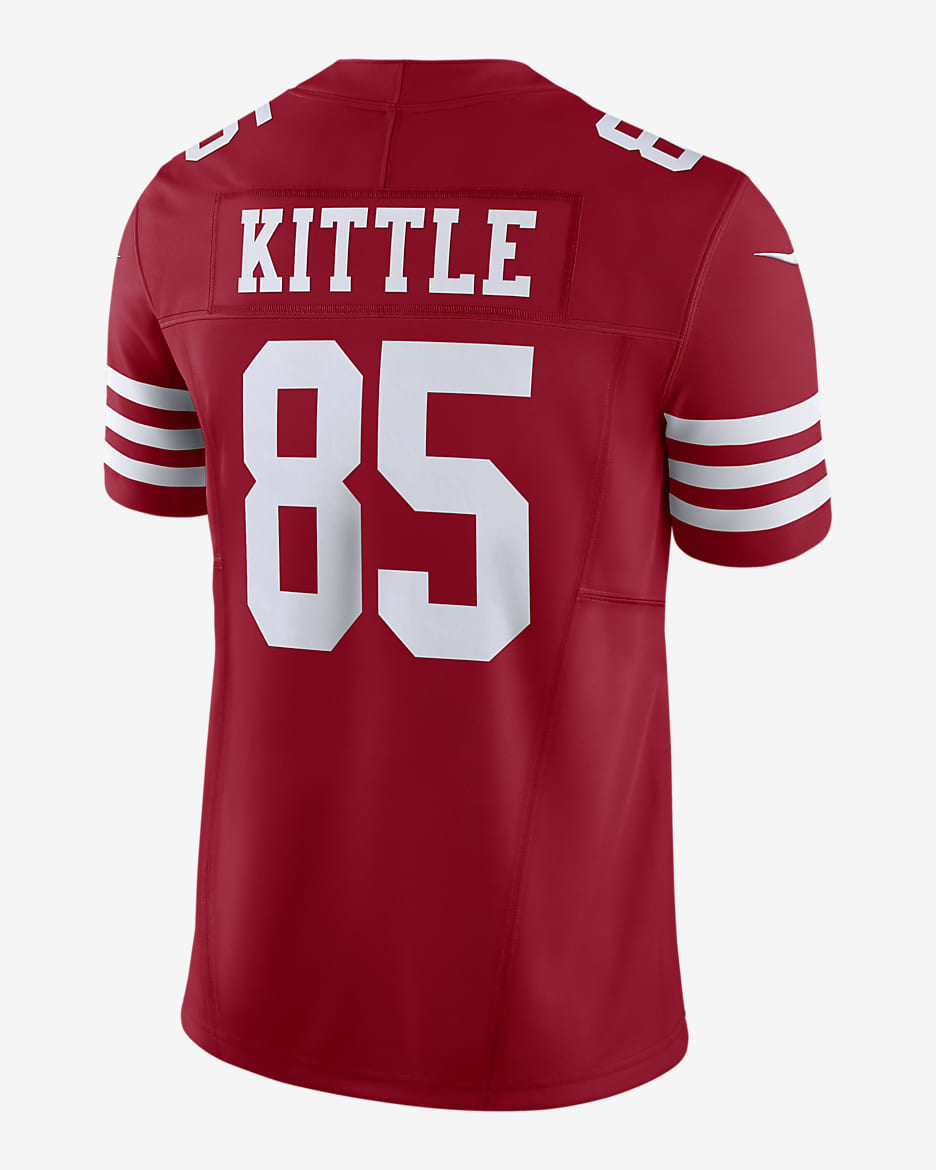 George Kittle San Francisco 49ers Men's Nike Dri-FIT NFL Limited Football Jersey - Scarlet