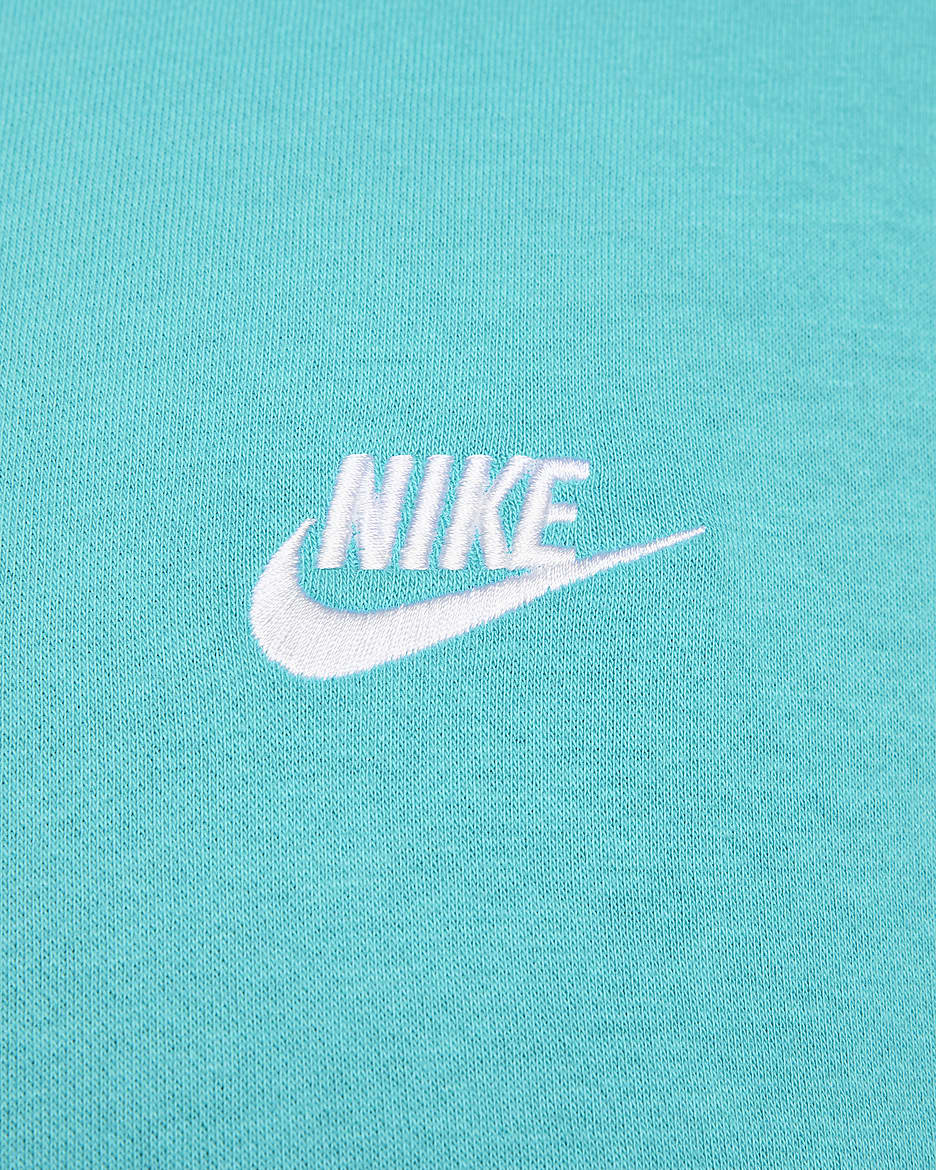 Maglia a girocollo Nike Sportswear Club Fleece - Uomo - Dusty Cactus/Bianco