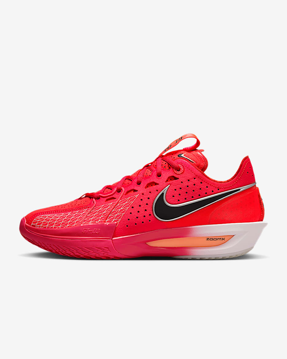Nike G.T. Cut 3 EP Basketball Shoes - Siren Red/Summit White/Atomic Pink/Black