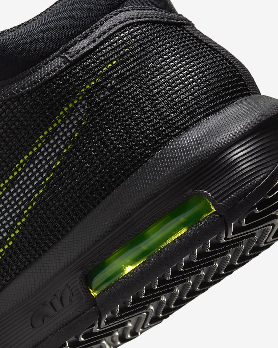 LeBron Witness 8 Basketball Shoes - Black/Volt/White