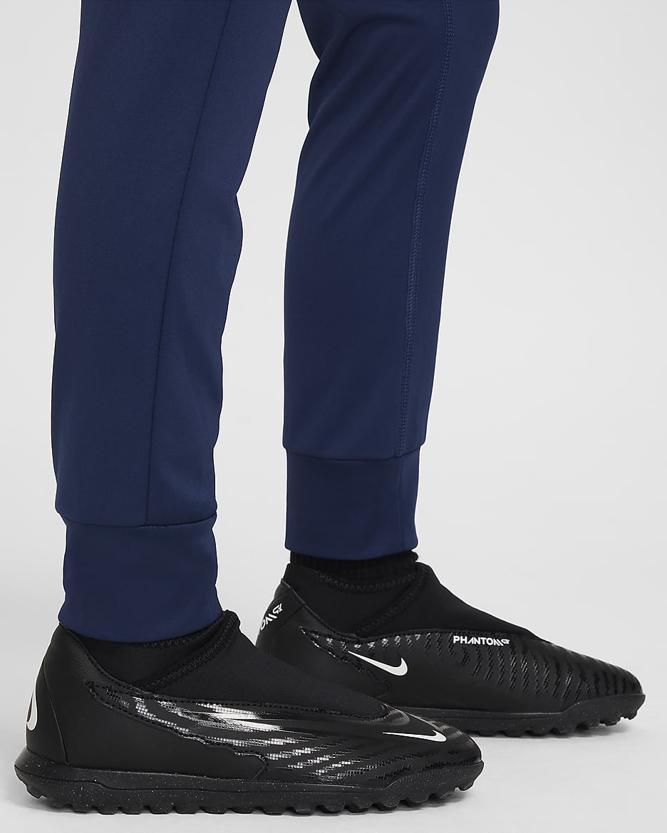 Survêtement de foot en maille Nike Dri-FIT Paris Saint-Germain Academy Pro pour ado - Midnight Navy/Blanc