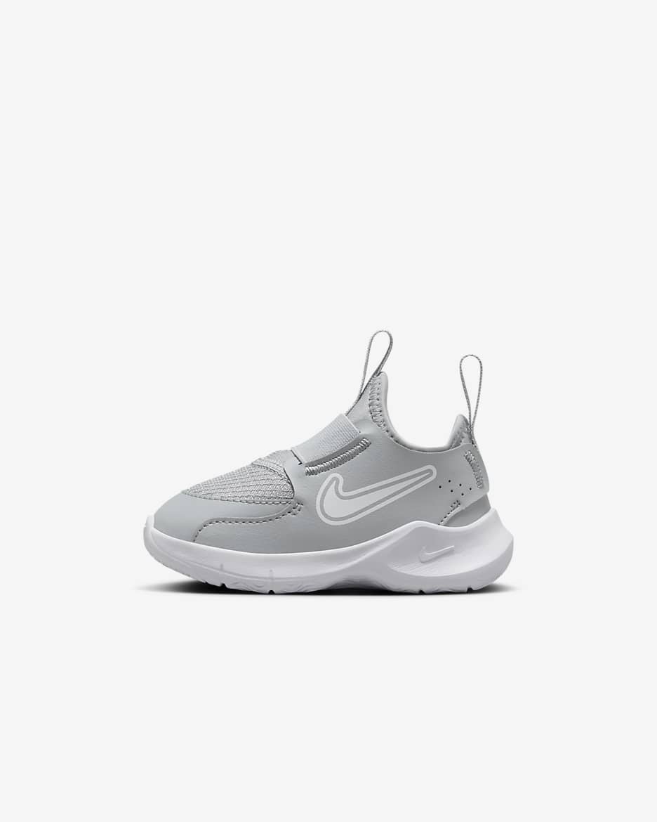 Nike Flex Runner 3 Zapatillas - Bebé e infantil - Wolf Grey/Blanco