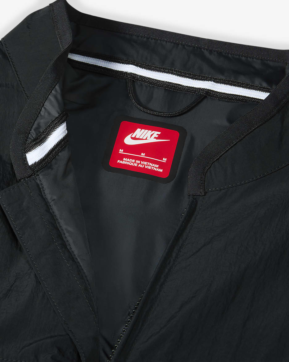 Nike Tech geweven bodywarmer voor heren - Zwart/Zwart/Zwart