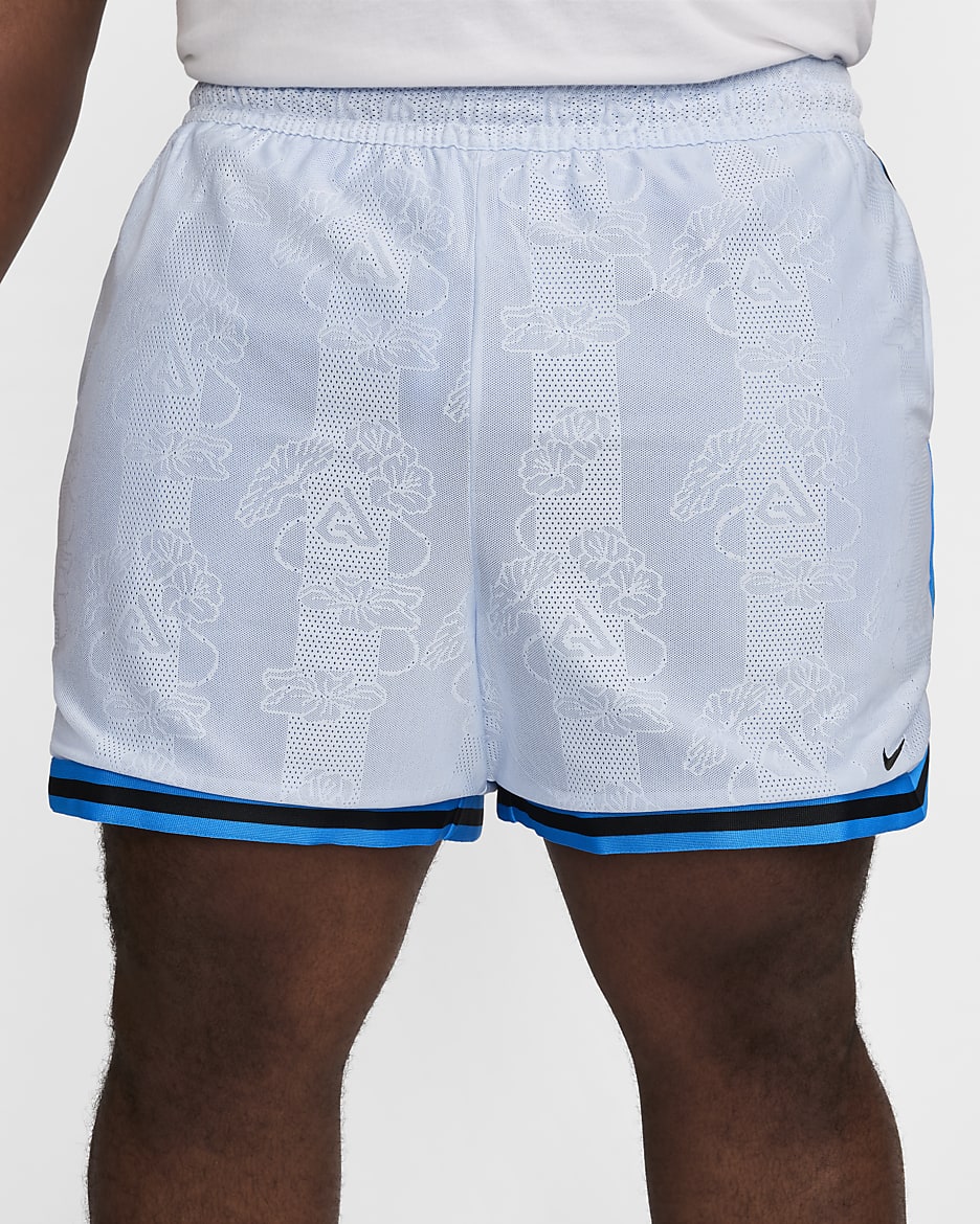 Shorts de básquetbol Dri-FIT DNA de 15 cm para hombre Giannis - Tinte azul/Azul foto/Negro