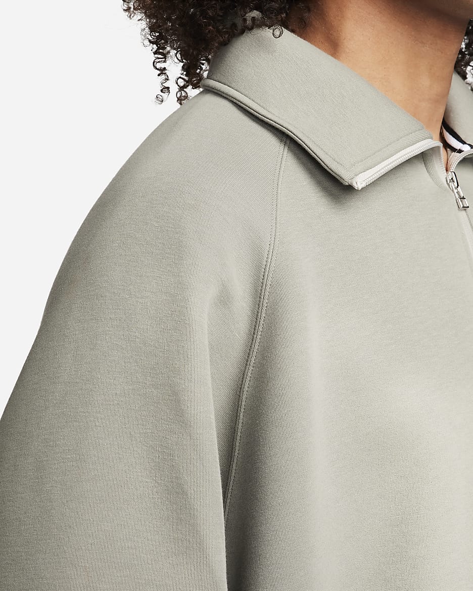 Nike Tech Fleece Re-imagined Men's 1/2-Zip Top - Dark Stucco