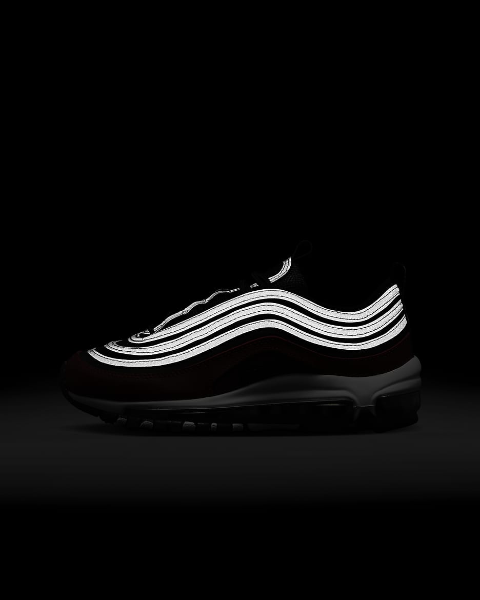 Nike Air Max 97 Big Kids’ Shoes - Team Red/Anthracite/Summit White/Black