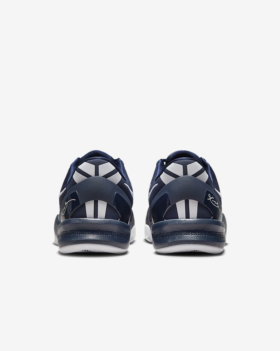 รองเท้าบาสเก็ตบอล Kobe VIII Protro - College Navy/College Navy/ขาว