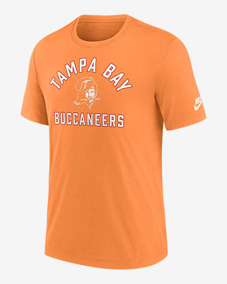 Tampa Bay Buccaneers Favorable Timeline Men's Nike NFL T-Shirt - Orange