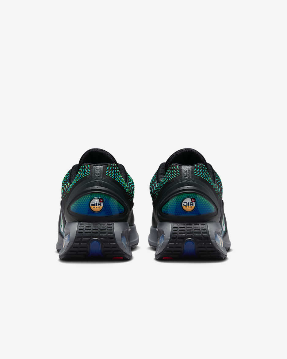 Nike Air Max Dn Shoes - Black/Hyper Cobalt/Rage Green/White