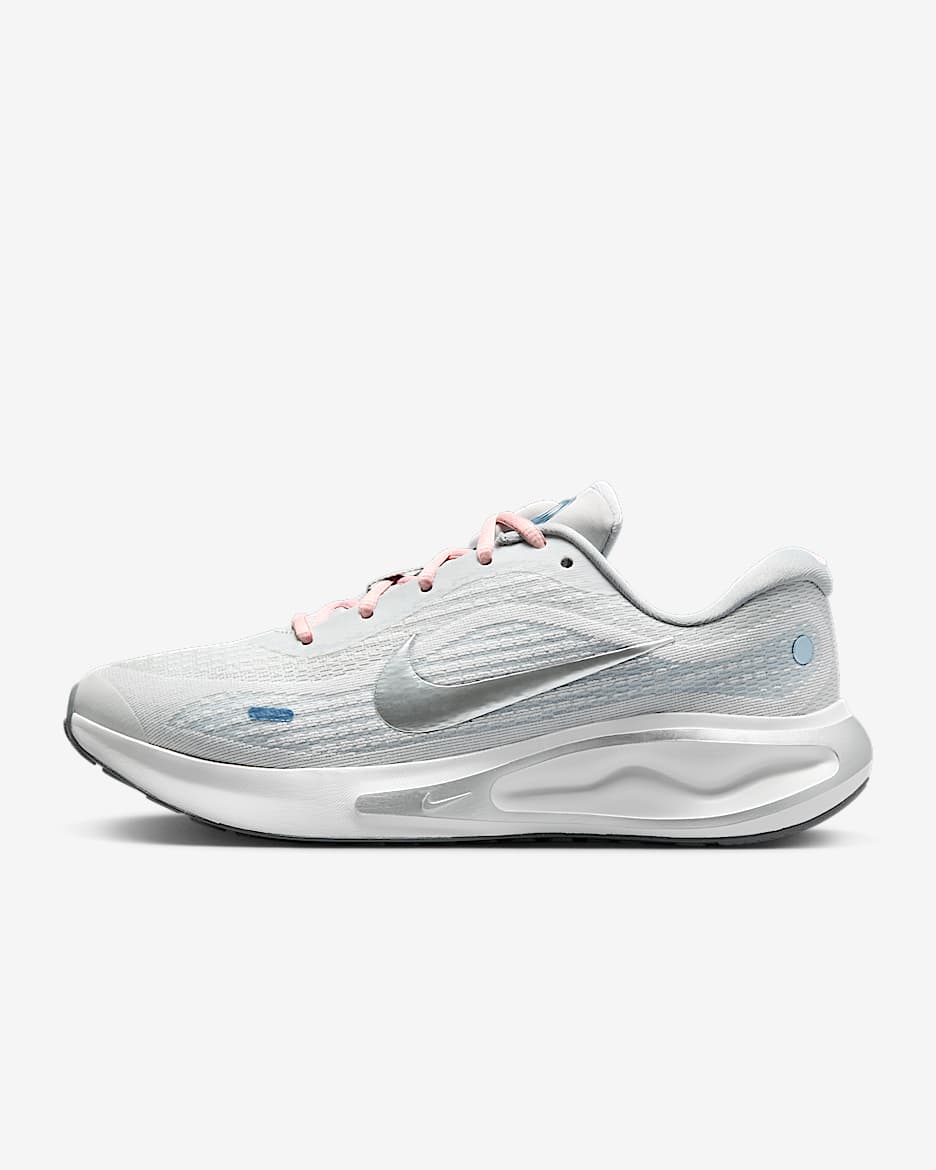 Nike Journey Run Women's Road Running Shoes - Photon Dust/Cool Grey/Light Smoke Grey/Metallic Pewter