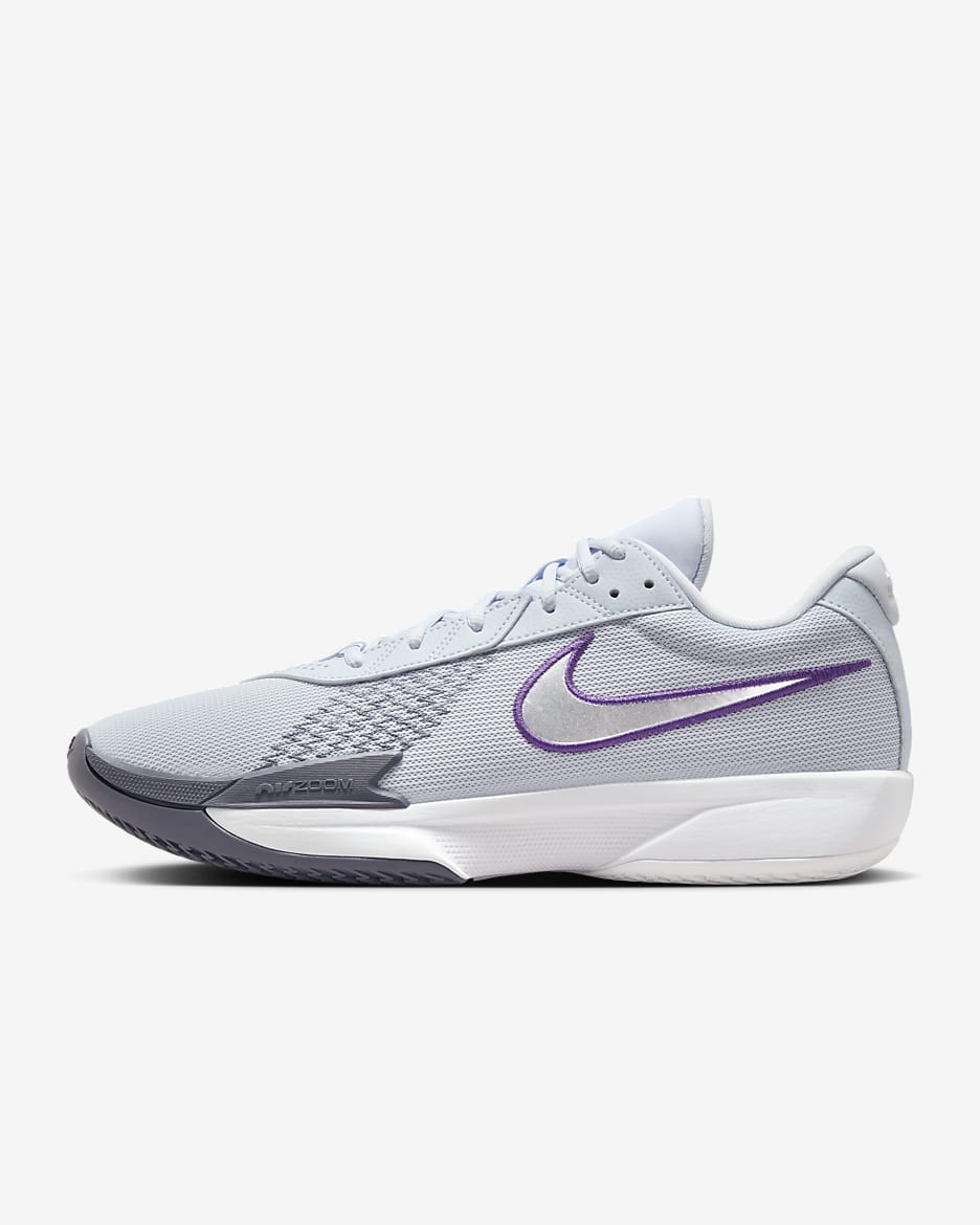 Nike G.T. Cut Academy EP Basketball Shoes - Football Grey/Barely Grape/Light Carbon/Metallic Silver