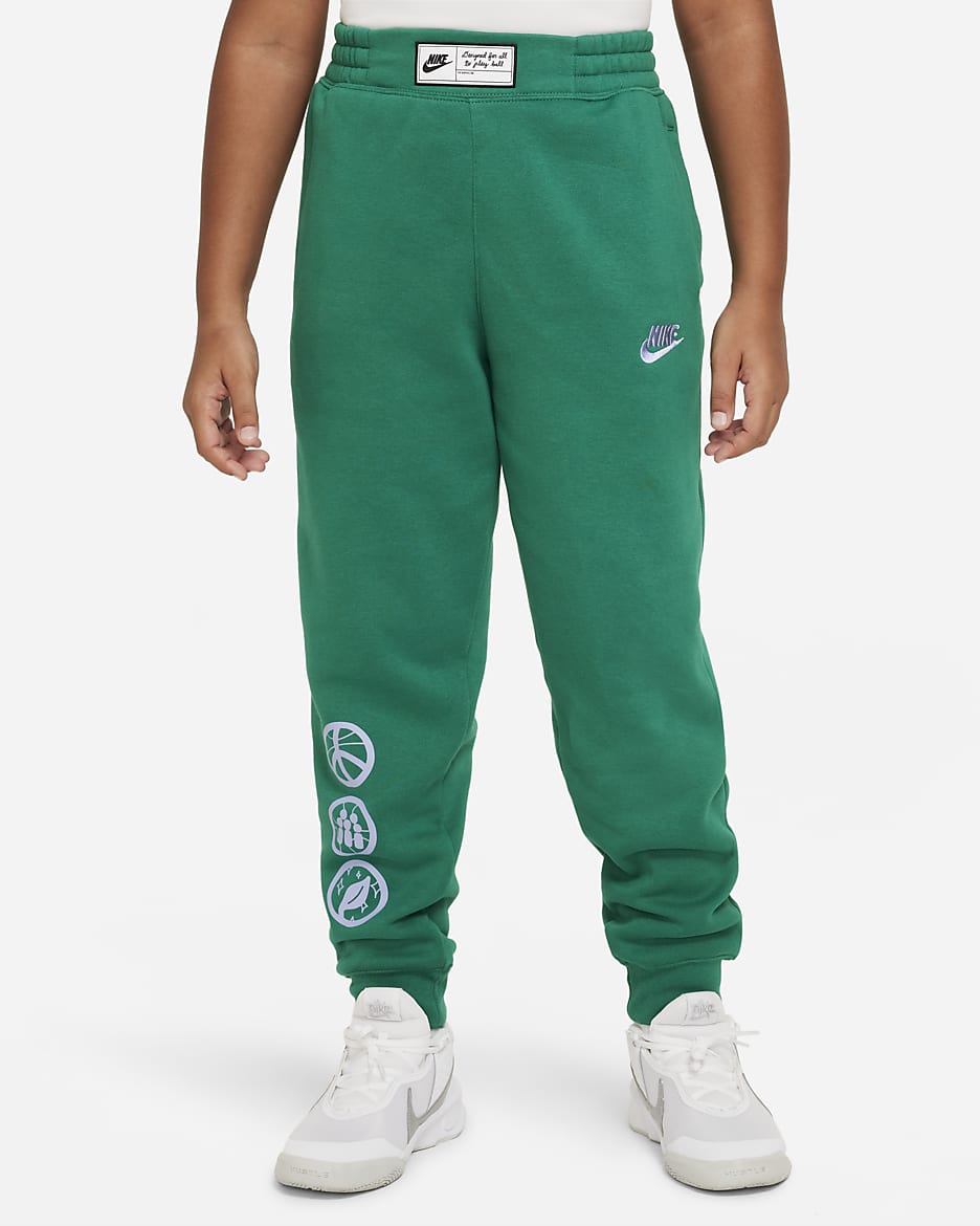 Pants para niño talla grande Nike Culture of Basketball (talla amplia) - Malaquita/Cardo claro