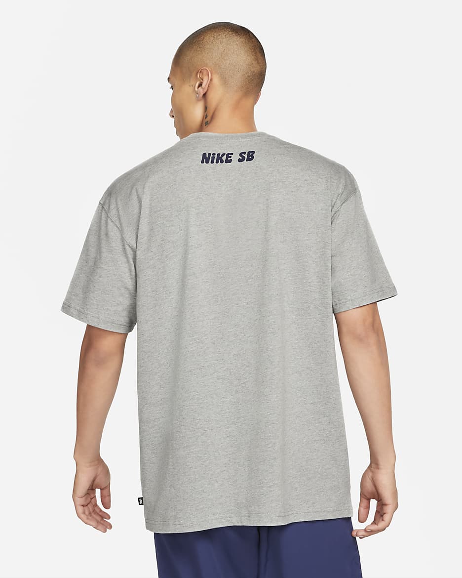 Nike SB Skate T-Shirt - Dark Grey Heather