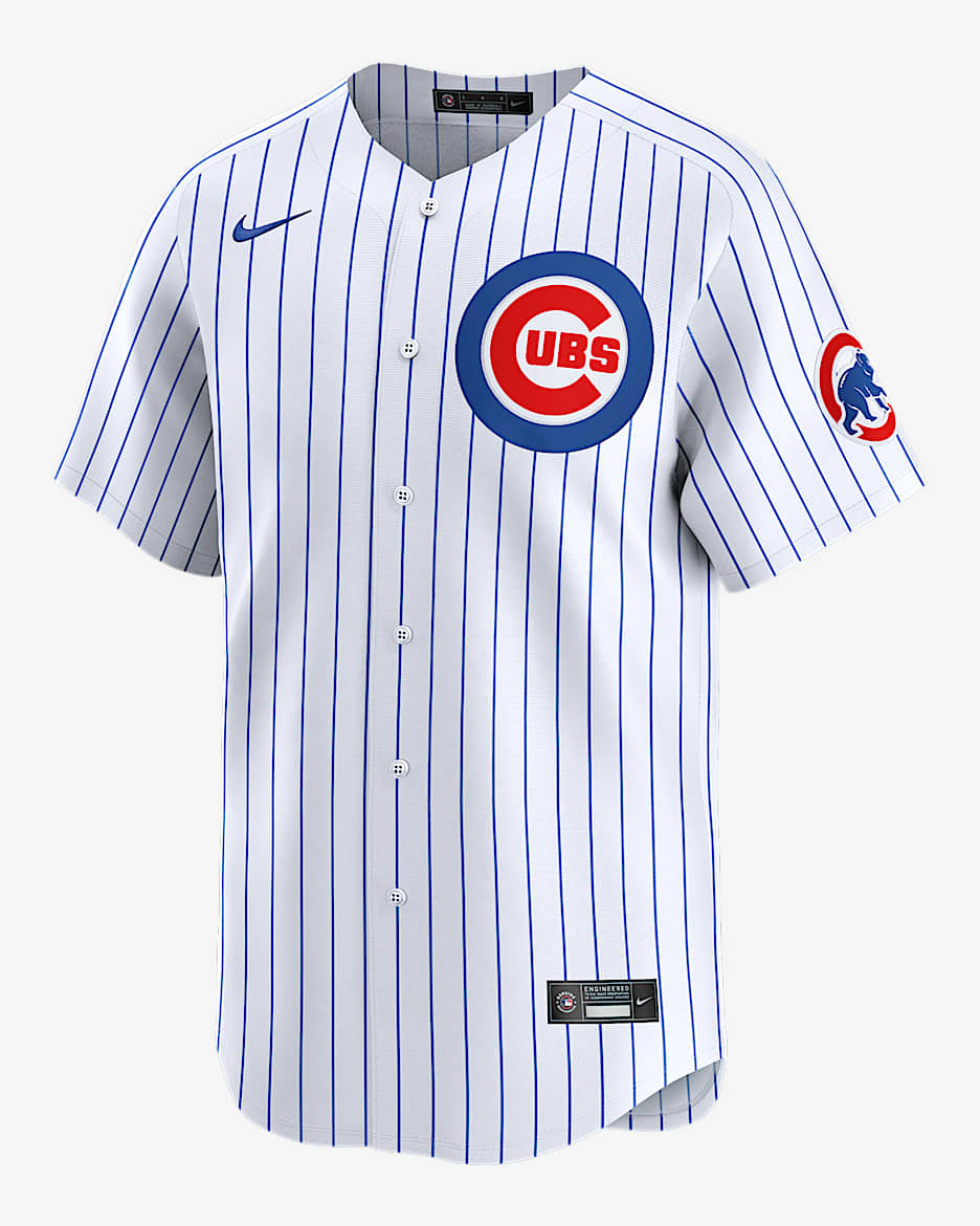 Nico Hoerner Chicago Cubs Men's Nike Dri-FIT ADV MLB Limited Jersey - White