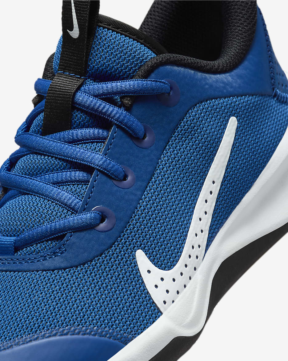 Nike Omni Multi-Court Zaalschoenen voor kids - Game Royal/Zwart/Wit