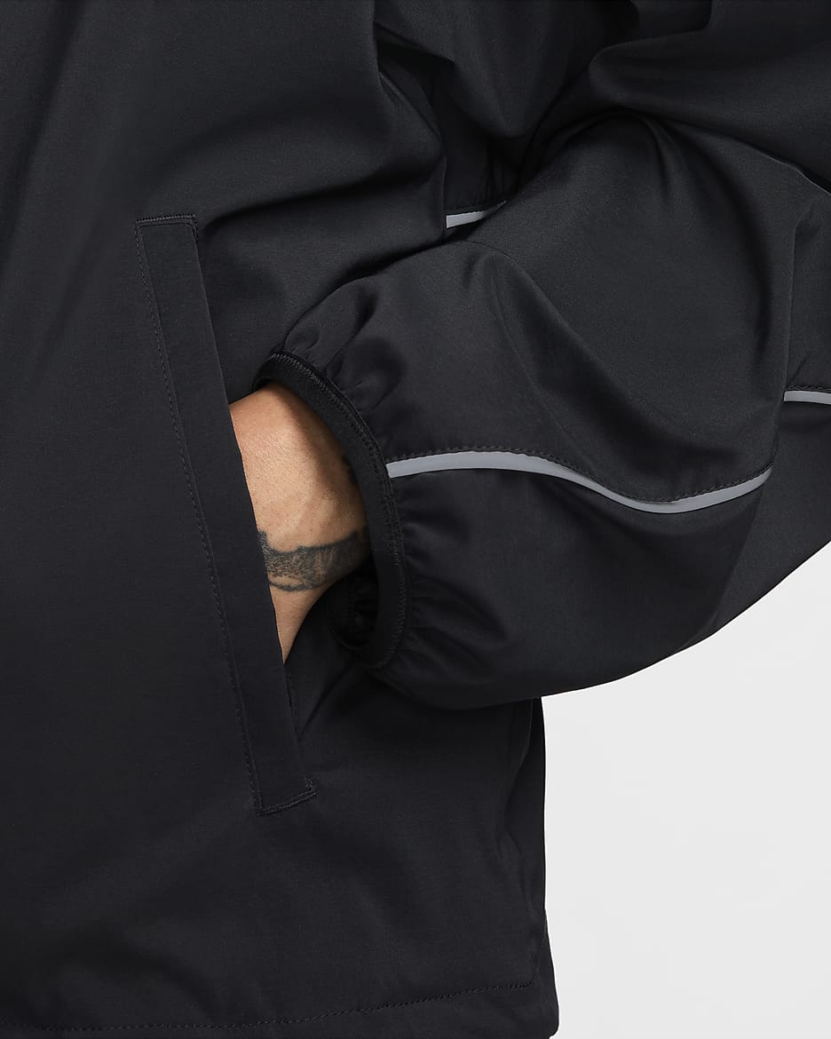 Nike x Patta Running Team Men's Full-Zip Jacket - Black