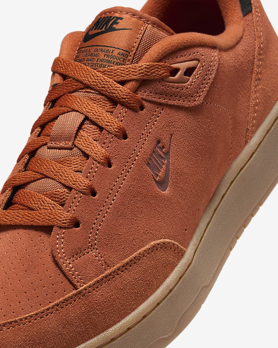 Nike Grandstand 2 Men's Shoes - Dark Russet/Black/Gum Medium Brown/Dark Russet