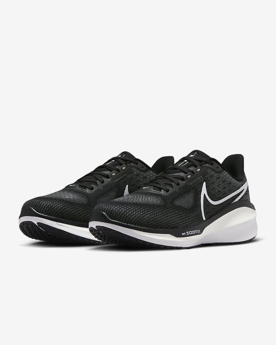 Nike Vomero 17 Herren-Straßenlaufschuh - Schwarz/Anthracite/Weiß