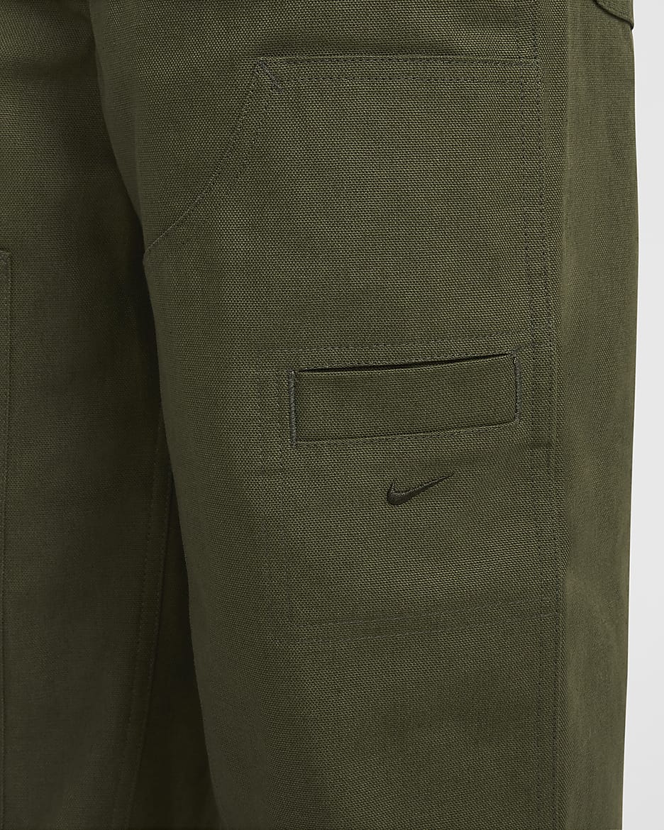 Nike Sportswear Metro Ground Carpenter-bukser til større børn - Cargo Khaki/Sequoia