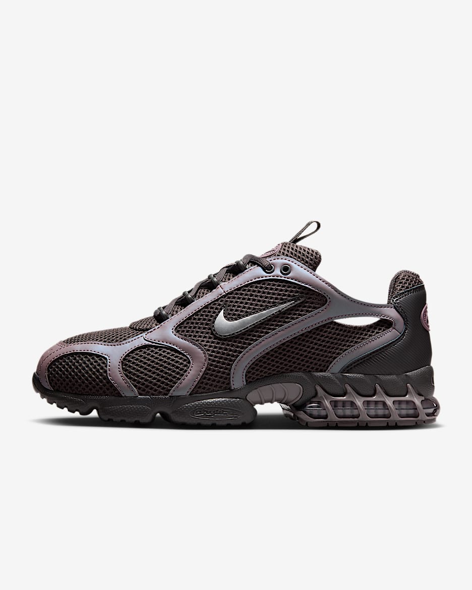 Nike Air Zoom Spiridon Cage 2 Men's Shoes - Medium Ash/Taupe Grey/Cave Stone/Metallic Silver