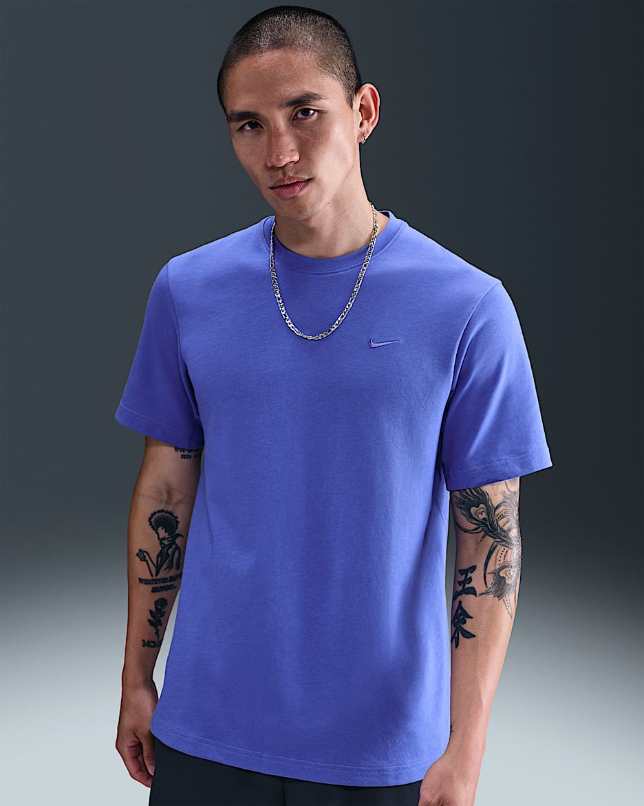 เสื้อยืดเทรนนิ่งผู้ชาย Nike Dri-FIT Primary - Comet Blue/Comet Blue