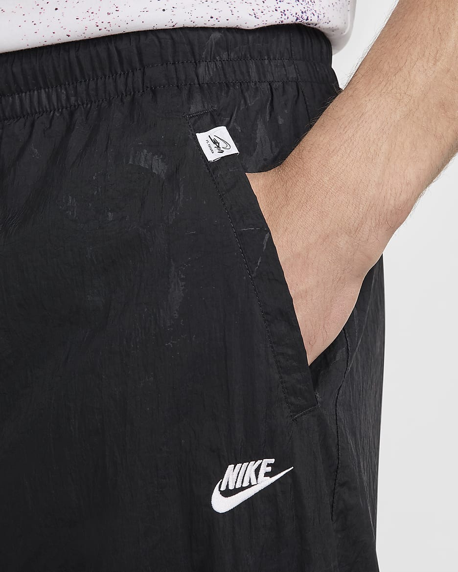 Pants de breaking Windrunner forrados para hombre Nike Sportswear - Negro