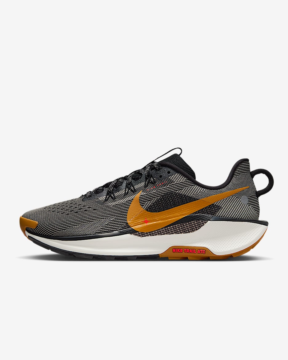 Nike Pegasus Trail 5 Men's Trail-Running Shoes - Black/Fir/College Grey/Desert Ochre