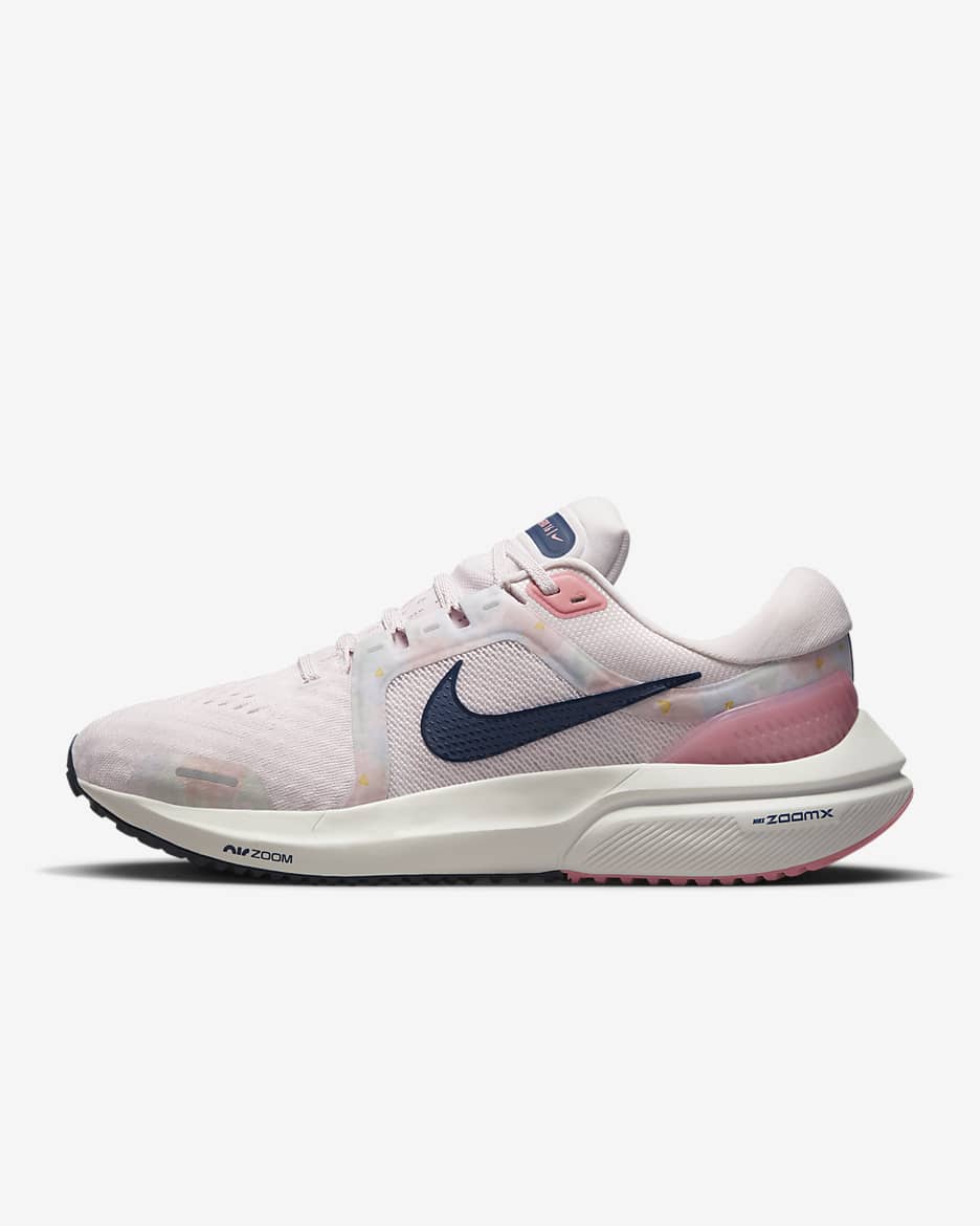 Nike Vomero 16 Premium Women's Road Running Shoes - Pearl Pink/White/Coral Chalk/Midnight Navy