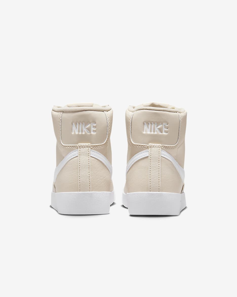 Nike Blazer Mid '77 Women's Shoes - Light Orewood Brown/Volt/Black/White