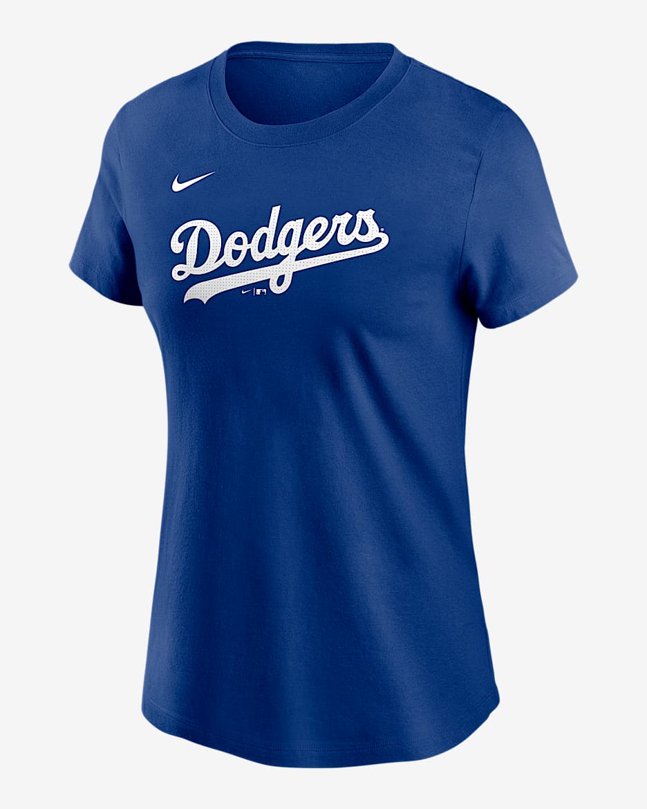 Playera Nike de la MLB para mujer Freddie Freeman Los Angeles Dodgers Fuse - Royal