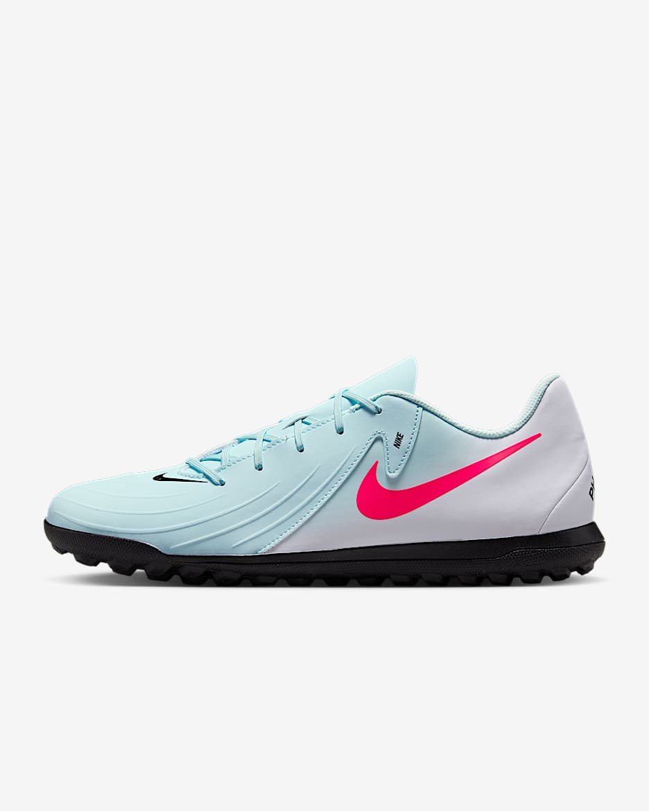 Tacos de fútbol TF de corte low Nike Phantom GX 2 Club - Menta/Sombrío apagado/Rojo atómico