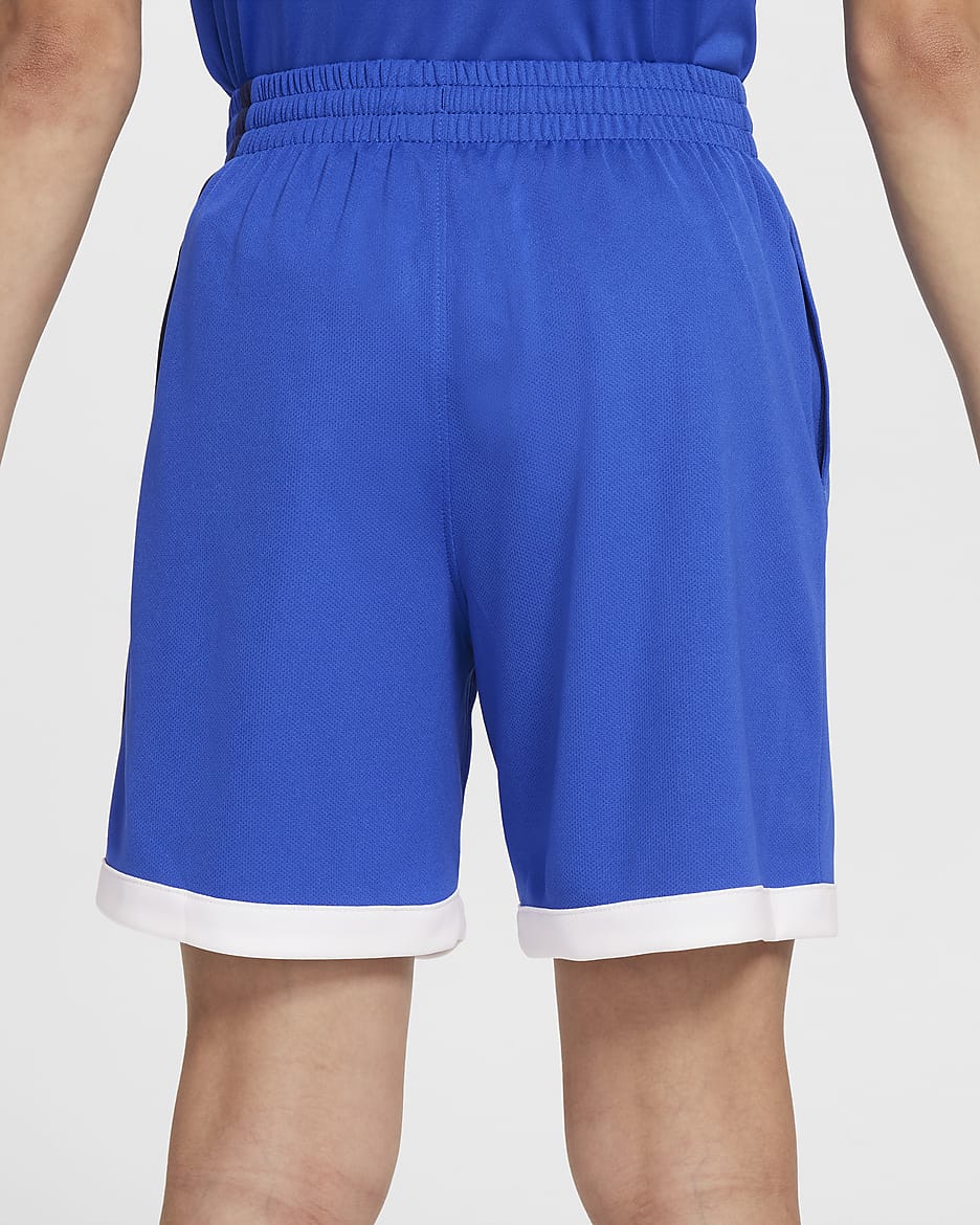 Träningsshorts Nike Multi Dri-FIT för ungdom - Game Royal/Midnight Navy/Vit