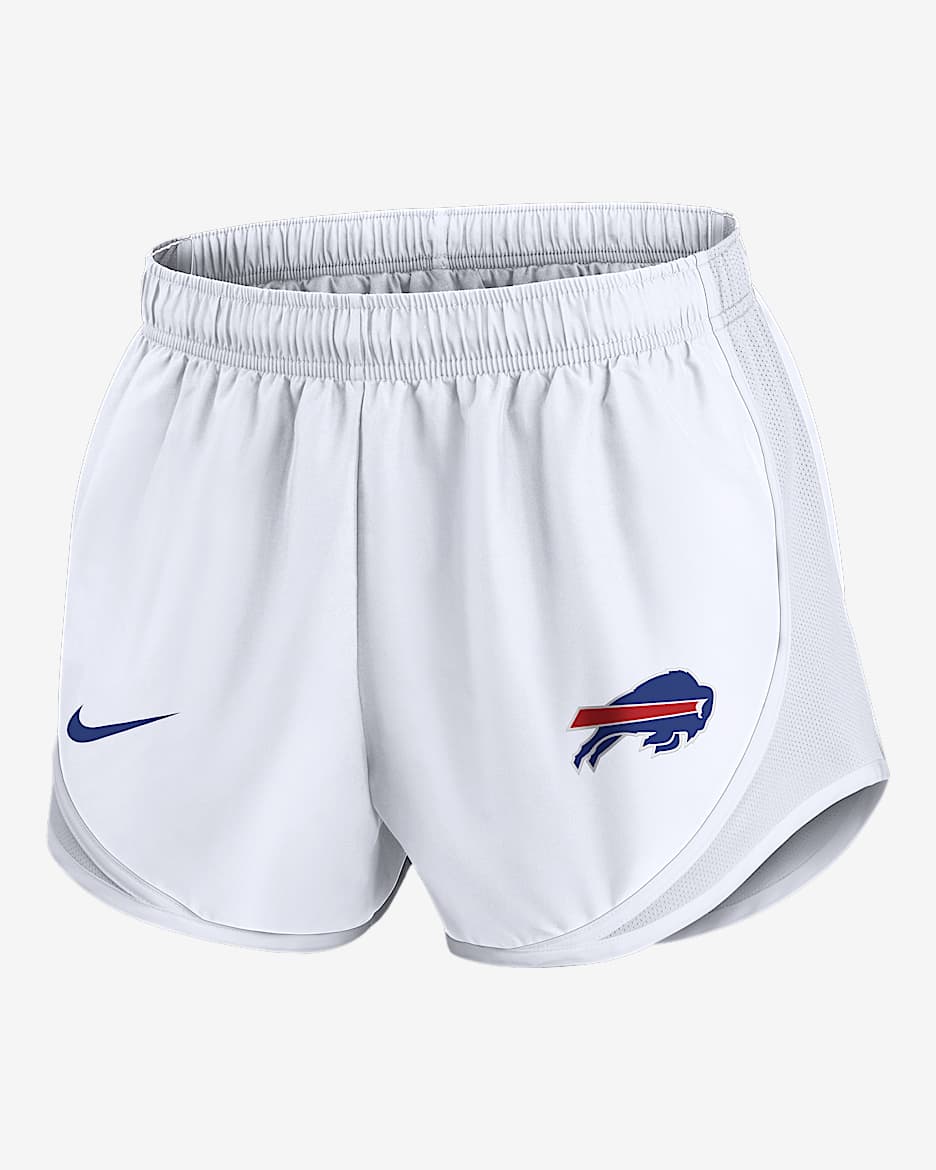 Buffalo Bills Tempo Women's Nike Dri-FIT NFL Shorts - White