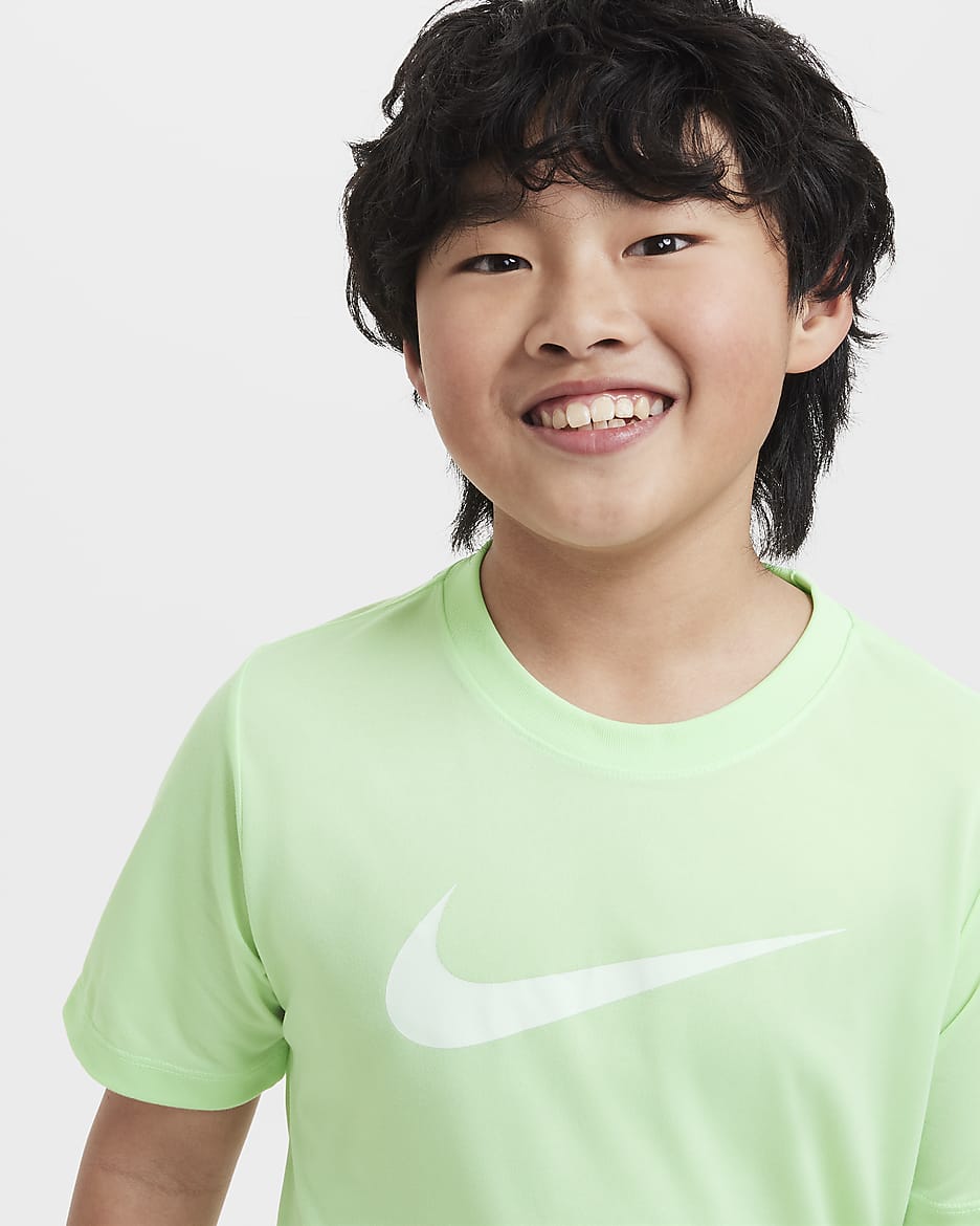 Nike Dri-FIT Legend Big Kids' (Boys') T-Shirt - Vapor Green