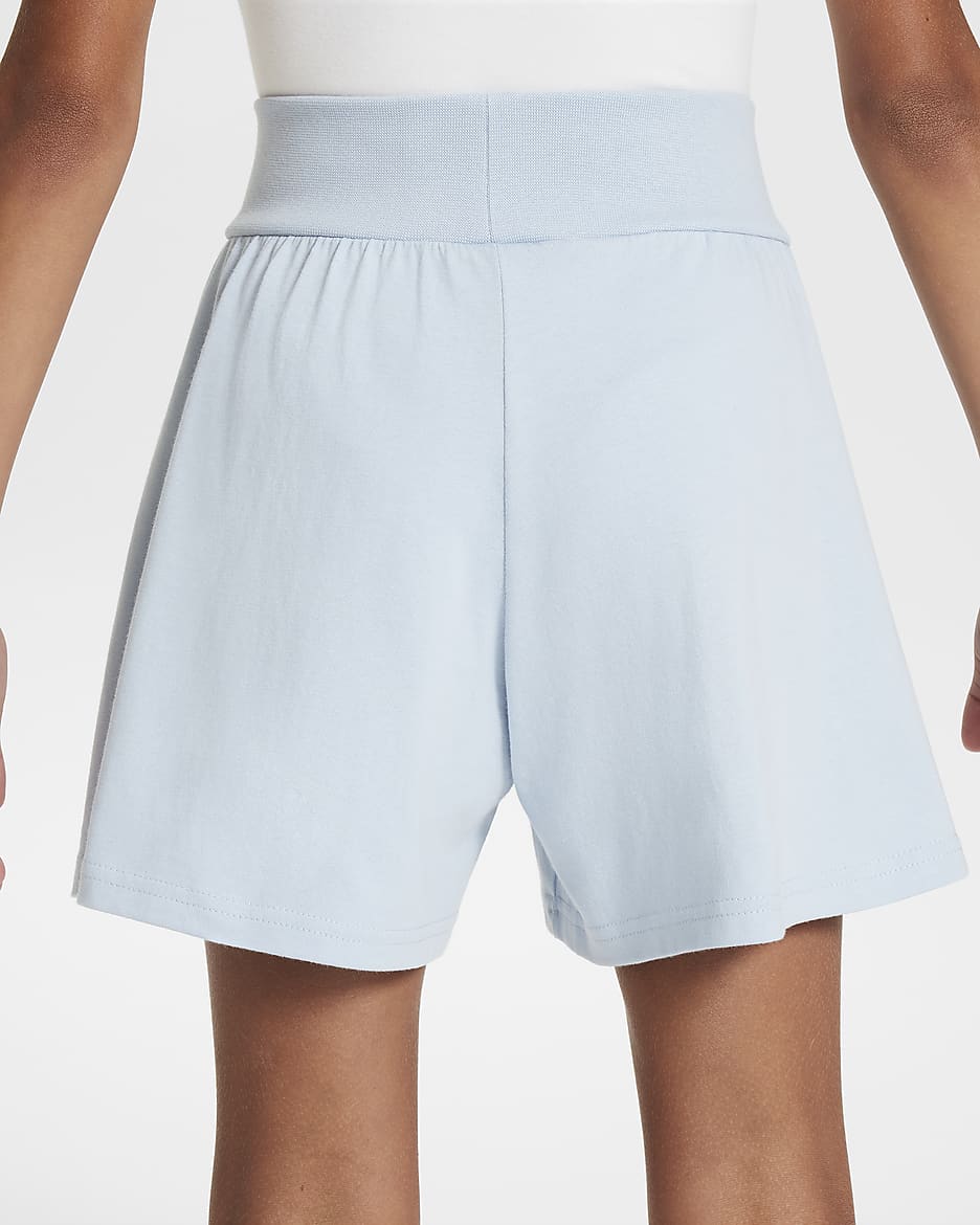 Nike Sportswear Shorts für ältere Kinder (Mädchen) - Light Armory Blue/Viotech