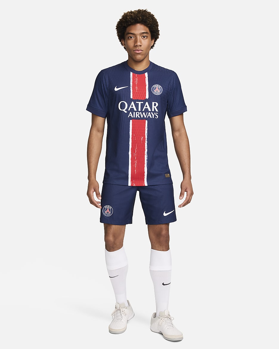 Paris Saint-Germain 2024 Match Home Men's Nike Dri-FIT ADV Football Shorts - Midnight Navy/White