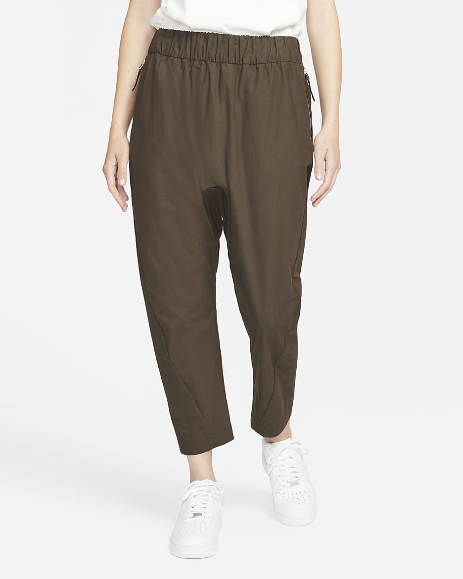 Nike ESC Women's Woven Joggers - Velvet Brown/White